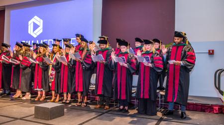 SIU DMSc Hooding Ceremony 2025