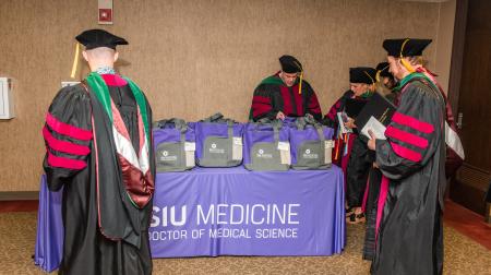 SIU DMSc Hooding Ceremony 2025