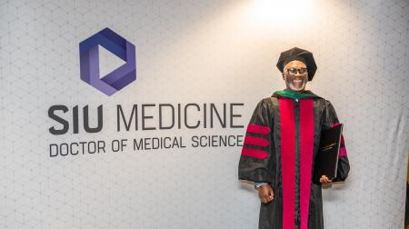 SIU DMSc Hooding Ceremony 2025