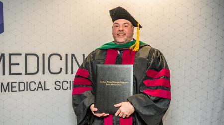 SIU DMSc Hooding Ceremony 2025