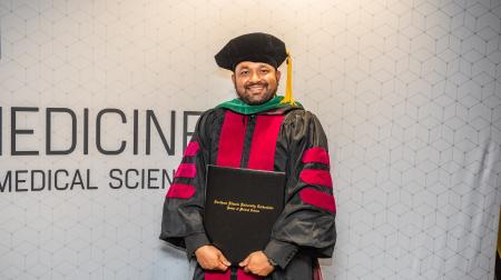 SIU DMSc Hooding Ceremony 2025