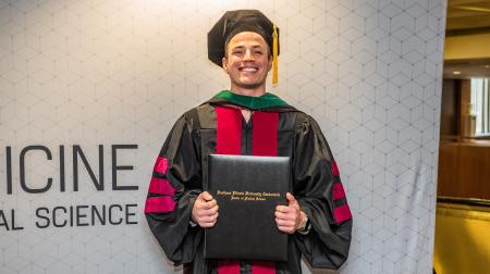 SIU DMSc Hooding Ceremony 2025