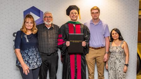 SIU DMSc Hooding Ceremony 2025