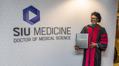 SIU DMSc Hooding Ceremony 2025