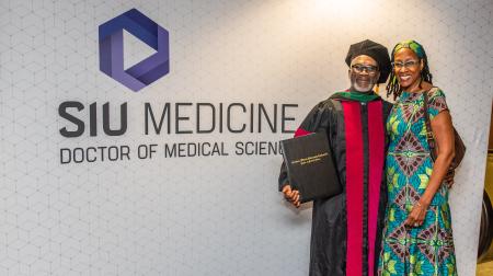 SIU DMSc Hooding Ceremony 2025