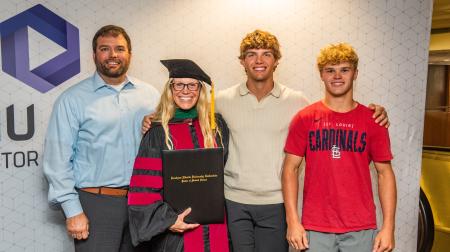 SIU DMSc Hooding Ceremony 2025