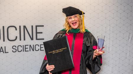 SIU DMSc Hooding Ceremony 2025