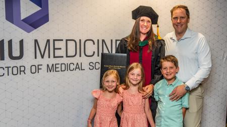 SIU DMSc Hooding Ceremony 2025