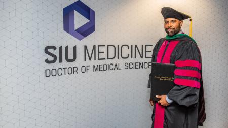 SIU DMSc Hooding Ceremony 2025
