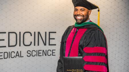 SIU DMSc Hooding Ceremony 2025