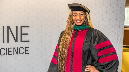 SIU DMSc Hooding Ceremony 2025