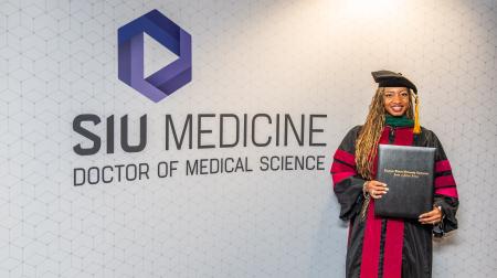 SIU DMSc Hooding Ceremony 2025