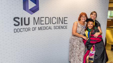 SIU DMSc Hooding Ceremony 2025