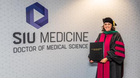 SIU DMSc Hooding Ceremony 2025