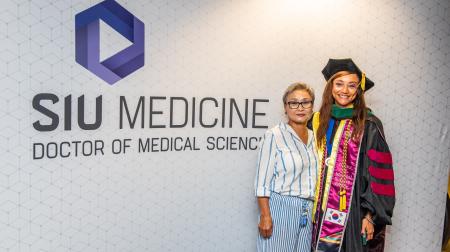 SIU DMSc Hooding Ceremony 2025