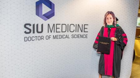 SIU DMSc Hooding Ceremony 2025