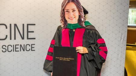 SIU DMSc Hooding Ceremony 2025