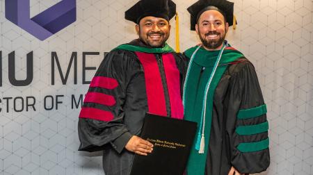 SIU DMSc Hooding Ceremony 2025