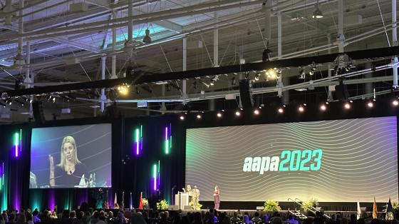 Image from the opening ceremony at the AAPA conference 2023 in Nashville, Tn