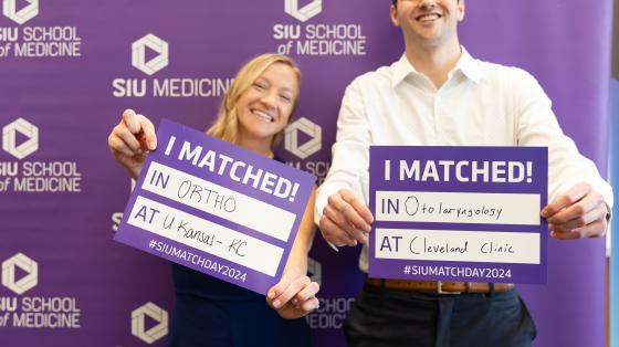 Med students at Match Day