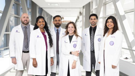 SIU Medicine Department of Hematology/Oncology group photo