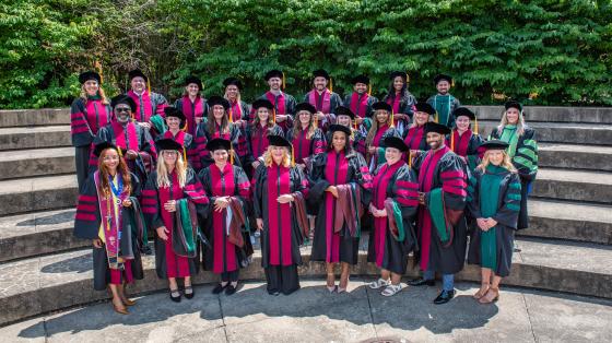 SIU DMSc Hooding Ceremony 2025