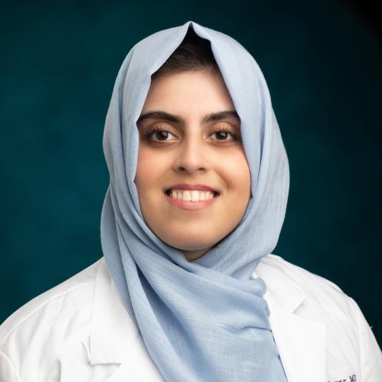 Samar Waqar, MBBS, MD
