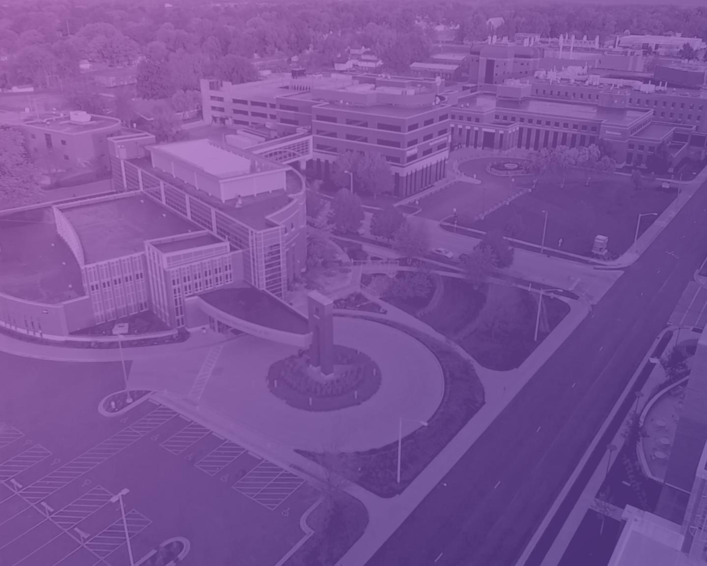 siu school of medicine aerial campus haze gradient