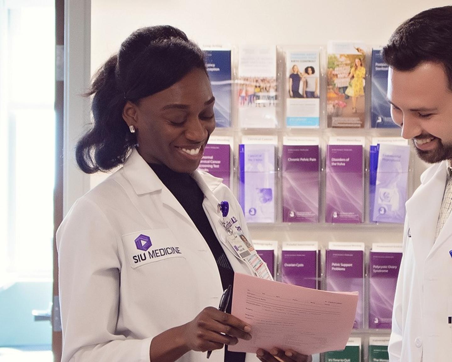 Medical Student with OB Resident
