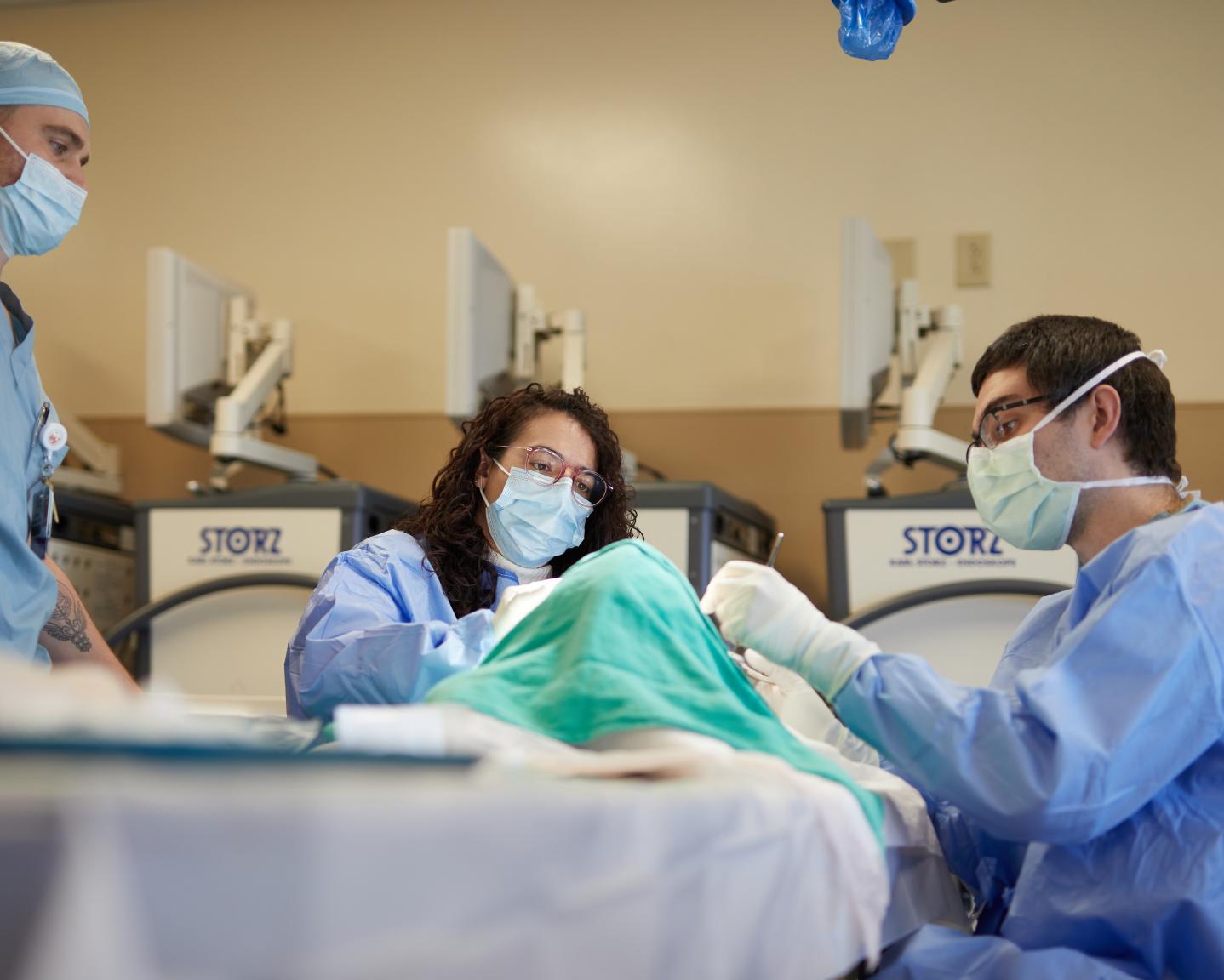 Neurosurgery resident training