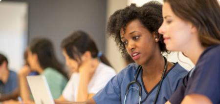 Students gathered together