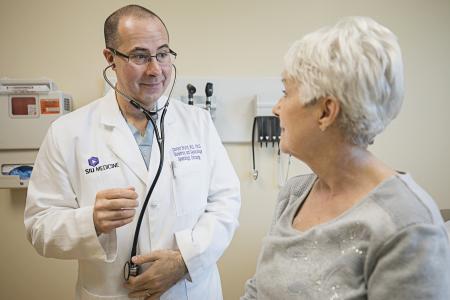 Gynecologic Oncology Doctor with Patient