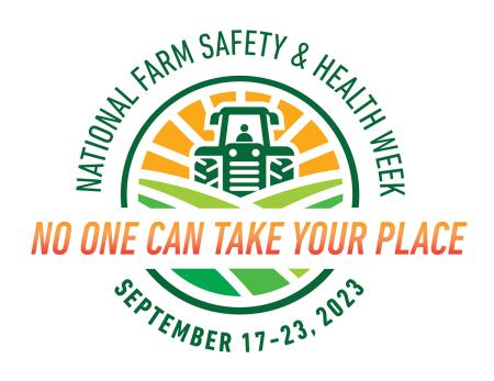 National Farm Safety and Health Week 2023 logo