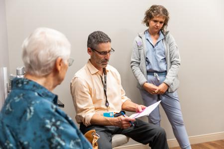 Med Student with Doctor