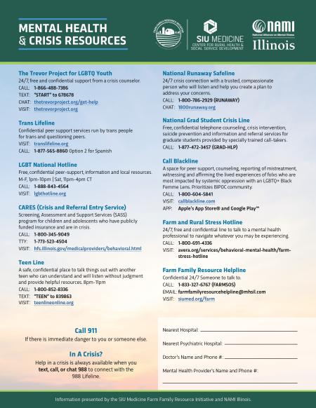 FFRI NAMI Resource handout page 2