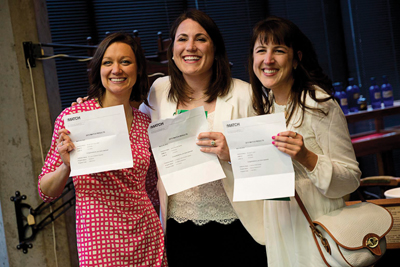 Brooke Baldi, Karen Bertels, Michelle Lewis